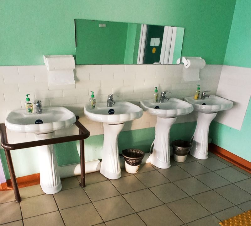 Раковины для мытья рук